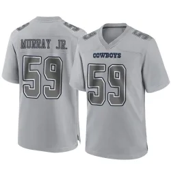 Men's Kenneth Murray Jr. Dallas Cowboys No.59 Game Atmosphere Fashion Jersey - Gray