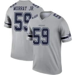 Men's Kenneth Murray Jr. Dallas Cowboys No.59 Legend Inverted Jersey - Gray