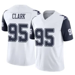 Men's Kenny Clark Dallas Cowboys No.95 Limited 2nd Alternate Vapor F.U.S.E. Jersey - White