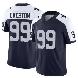 Men's LT Overton Dallas Cowboys No.99 Limited Alternate Vapor F.U.S.E. Jersey - Navy