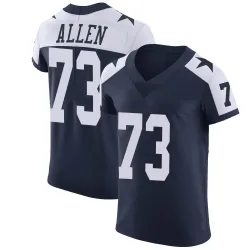 Men's Larry Allen Dallas Cowboys No.73 Elite Alternate Vapor Untouchable Jersey - Navy