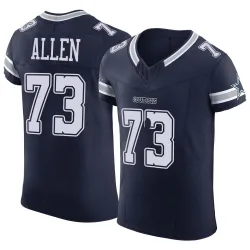 Men's Larry Allen Dallas Cowboys No.73 Elite Vapor F.U.S.E. Jersey - Navy
