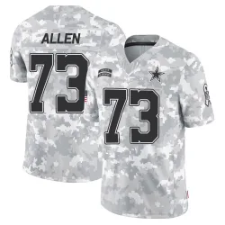 Men's Larry Allen Dallas Cowboys No.73 Limited 2024 Salute to Service Jersey - Arctic Camo