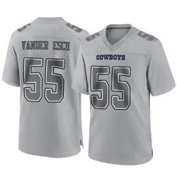Men's Leighton Vander Esch Dallas Cowboys No.55 Game Atmosphere Fashion Jersey - Gray