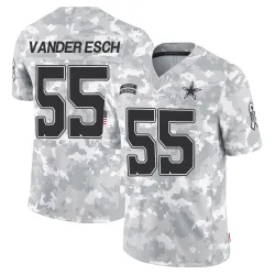 Men's Leighton Vander Esch Dallas Cowboys No.55 Limited 2024 Salute to Service Jersey - Arctic Camo