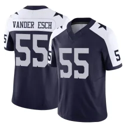 Men's Leighton Vander Esch Dallas Cowboys No.55 Limited Alternate Vapor F.U.S.E. Jersey - Navy
