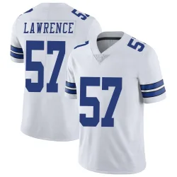 Men's Malachi Lawrence Dallas Cowboys No.57 Limited Vapor Untouchable Jersey - White