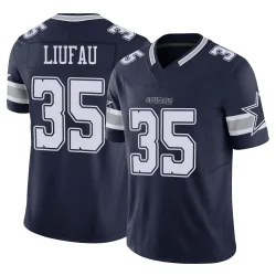 Men's Marist Liufau Dallas Cowboys No.35 Limited Vapor F.U.S.E. Jersey - Navy
