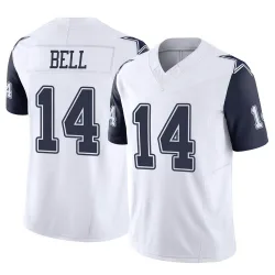 Men's Markquese Bell Dallas Cowboys No.14 Limited 2nd Alternate Vapor F.U.S.E. Jersey - White