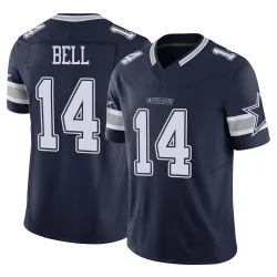 Men's Markquese Bell Dallas Cowboys No.14 Limited Vapor F.U.S.E. Jersey - Navy