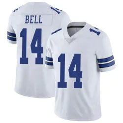 Men's Markquese Bell Dallas Cowboys No.14 Limited Vapor Untouchable Jersey - White