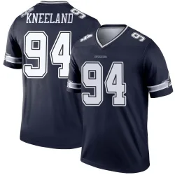 Men's Marshawn Kneeland Dallas Cowboys No.94 Legend Jersey - Navy
