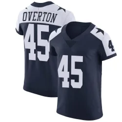 Men's Matt Overton Dallas Cowboys No.45 Elite Alternate Vapor Untouchable Jersey - Navy