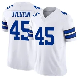Men's Matt Overton Dallas Cowboys No.45 Limited Vapor F.U.S.E. Jersey - White