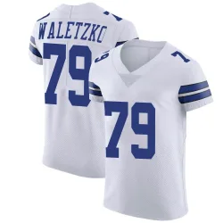 Men's Matt Waletzko Dallas Cowboys No.79 Elite Vapor Untouchable Jersey - White