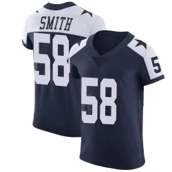 Men's Mazi Smith Dallas Cowboys No.58 Elite Alternate Vapor Untouchable Jersey - Navy