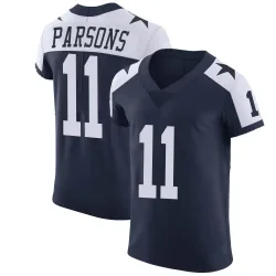 Men's Micah Parsons Dallas Cowboys No.11 Elite Alternate Vapor Untouchable Jersey - Navy