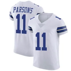 Men's Micah Parsons Dallas Cowboys No.11 Elite Vapor Untouchable Jersey - White