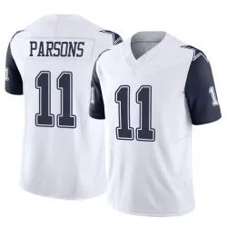 Men's Micah Parsons Dallas Cowboys No.11 Limited 2nd Alternate Vapor F.U.S.E. Jersey - White