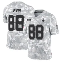 Men's Michael Irvin Dallas Cowboys No.88 Limited 2024 Salute to Service Jersey - Arctic Camo