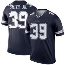 Men's Mike Smith Jr. Dallas Cowboys No.39 Legend Jersey - Navy