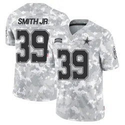 Men's Mike Smith Jr. Dallas Cowboys No.39 Limited 2024 Salute to Service Jersey - Arctic Camo
