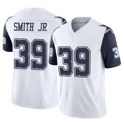 Men's Mike Smith Jr. Dallas Cowboys No.39 Limited 2nd Alternate Vapor F.U.S.E. Jersey - White