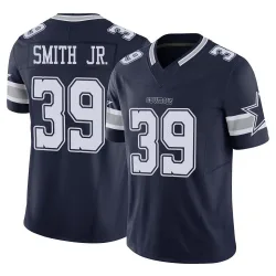 Men's Mike Smith Jr. Dallas Cowboys No.39 Limited Vapor F.U.S.E. Jersey - Navy