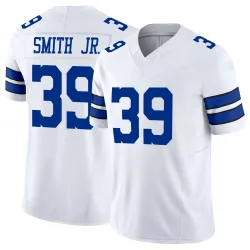 Men's Mike Smith Jr. Dallas Cowboys No.39 Limited Vapor F.U.S.E. Jersey - White
