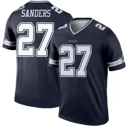 Men's Miles Sanders Dallas Cowboys No.27 Legend Jersey - Navy