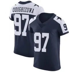 Men's Osa Odighizuwa Dallas Cowboys No.97 Elite Alternate Vapor Untouchable Jersey - Navy