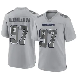 Men's Osa Odighizuwa Dallas Cowboys No.97 Game Atmosphere Fashion Jersey - Gray