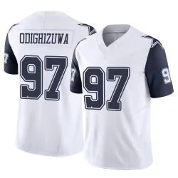 Men's Osa Odighizuwa Dallas Cowboys No.97 Limited 2nd Alternate Vapor F.U.S.E. Jersey - White