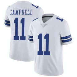 Men's Parris Campbell Dallas Cowboys No.11 Limited Vapor Untouchable Jersey - White