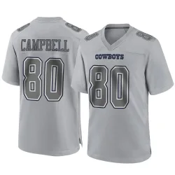 Men's Parris Campbell Dallas Cowboys No.80 Game Atmosphere Fashion Jersey - Gray