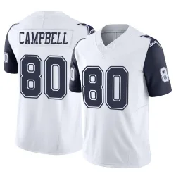 Men's Parris Campbell Dallas Cowboys No.80 Limited 2nd Alternate Vapor F.U.S.E. Jersey - White