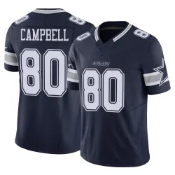 Men's Parris Campbell Dallas Cowboys No.80 Limited Vapor F.U.S.E. Jersey - Navy