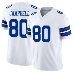 Men's Parris Campbell Dallas Cowboys No.80 Limited Vapor F.U.S.E. Jersey - White