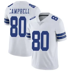Men's Parris Campbell Dallas Cowboys No.80 Limited Vapor Untouchable Jersey - White