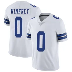 Men's Perrion Winfrey Dallas Cowboys No.0 Limited Vapor Untouchable Jersey - White