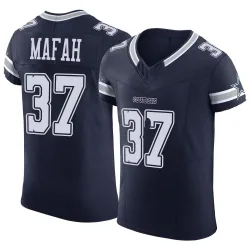 Men's Phil Mafah Dallas Cowboys No.37 Elite Vapor F.U.S.E. Jersey - Navy