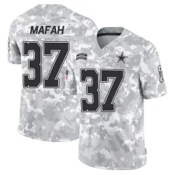 Men's Phil Mafah Dallas Cowboys No.37 Limited 2024 Salute to Service Jersey - Arctic Camo