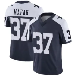 Men's Phil Mafah Dallas Cowboys No.37 Limited Alternate Vapor Untouchable Jersey - Navy