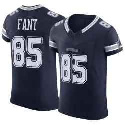 Men's Princeton Fant Dallas Cowboys No.85 Elite Vapor F.U.S.E. Jersey - Navy