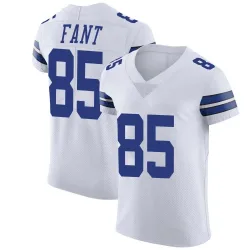 Men's Princeton Fant Dallas Cowboys No.85 Elite Vapor Untouchable Jersey - White