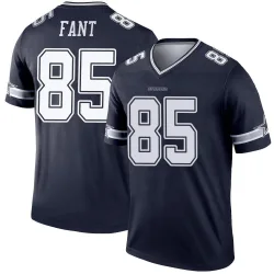 Men's Princeton Fant Dallas Cowboys No.85 Legend Jersey - Navy