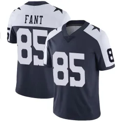Men's Princeton Fant Dallas Cowboys No.85 Limited Alternate Vapor Untouchable Jersey - Navy