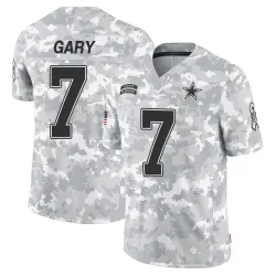 Men's Rashan Gary Dallas Cowboys No.7 Limited 2024 Salute to Service Jersey - Arctic Camo