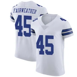 Men's Rivaldo Fairweather Dallas Cowboys No.45 Elite Vapor Untouchable Jersey - White