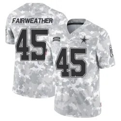Men's Rivaldo Fairweather Dallas Cowboys No.45 Limited 2024 Salute to Service Jersey - Arctic Camo